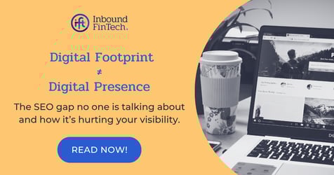 The difference between digital presence and footprint
