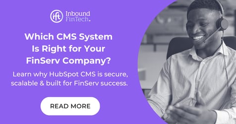 Choosing from different CMS Systems for your FinServ company