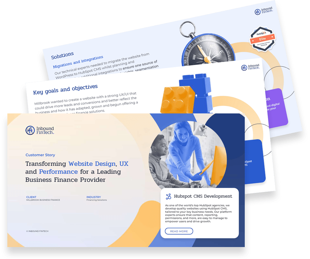 MILLBROOK WEB DESIGN CUSTOMER STORY MOCKUP