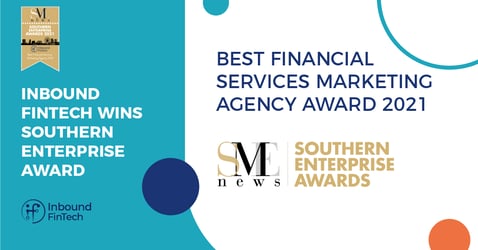 Inbound FinTech wins 2021 Southern Enterprise Award | Inbound FinTech blog