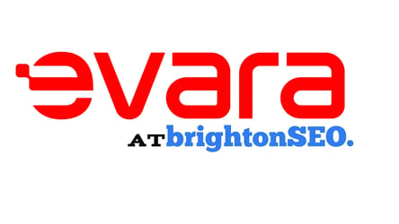 Evara and BrightonSEO Logos