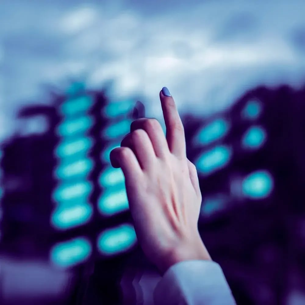 Global network infrastructure concept represented by digital connectivity interface.