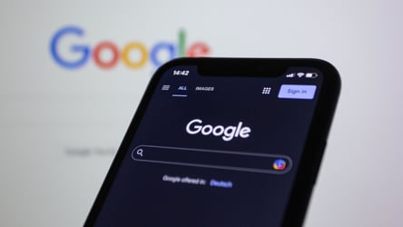 Image of google search page